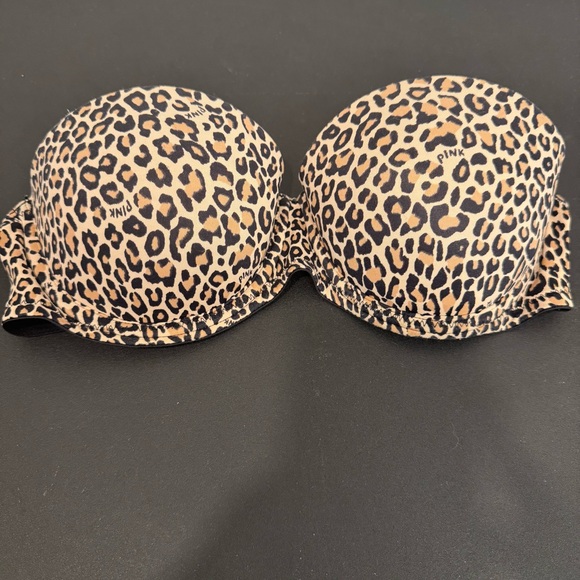 PINK Victoria's Secret Other - Victoria's Secret Pink Leopard Print Bra size 34B